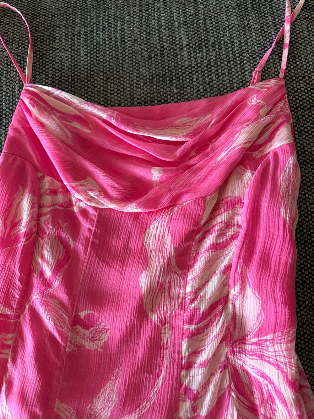 Rococo Sand Grace Mini Dress in Pink/White - Picture 4 of 9
